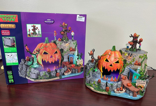 Lemax spooky town illuminato - lemax,