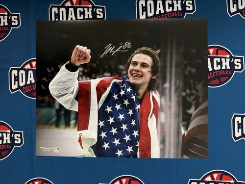 Jack hughes usa autografo - usa,