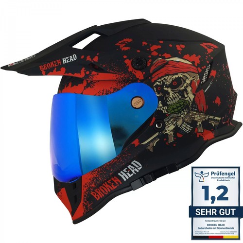Casco enduro broken head - casco, jack
